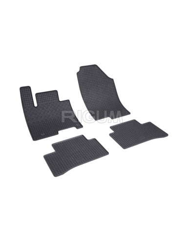 RIGUM Floor rubber mats (2/3 seats) Iveco Daily VI (2014-...) 
