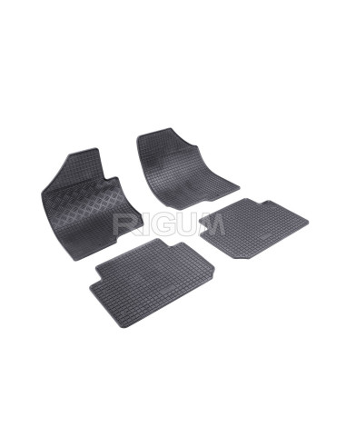 RIGUM Floor rubber mats Kia Optima IV (JF) (2015-2020) 