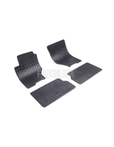 RIGUM Floor rubber mats (5 seats) Kia Sorento III (UM) (2014-2015) 