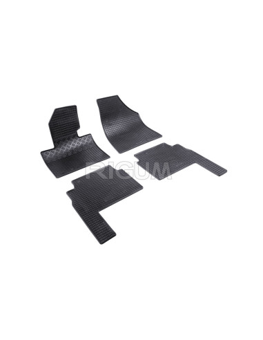 RIGUM Floor rubber mats (5 seats) Kia Sorento II (XM) (2009-2014) 