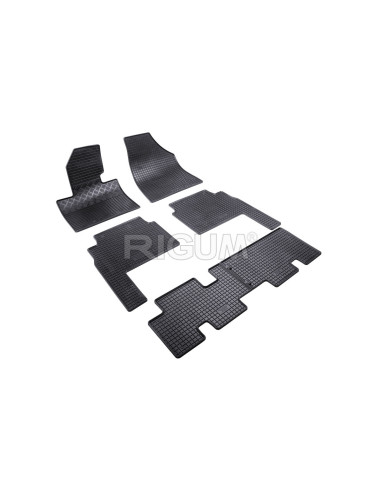 RIGUM Салонные резиновые коврики (7 мест) Kia Sorento II (XM) (2009-2014) 