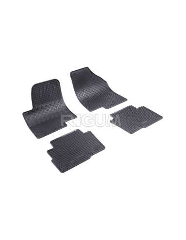 RIGUM Floor rubber mats (4x4) Kia Stinger I (CK) (2017-...) 