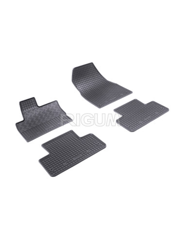 RIGUM Floor rubber mats Mazda 2 I (DY) (2002-2007) 