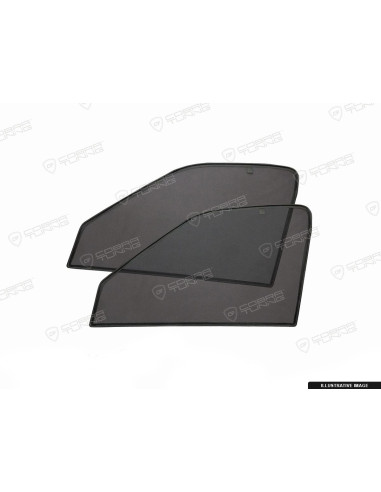 1PLUSS-CT Шторки каркасные передние окна (седан) Skoda Superb II (B6) (2008-2015) 