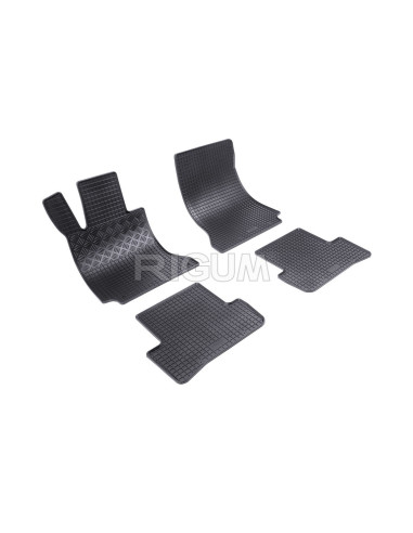 RIGUM Floor rubber mats (5 seats) Mercedes-Benz Citan I (W415) (2012-2021) 
