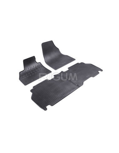 RIGUM Floor rubber mats (5 seats) Mercedes-Benz Citan I (W415) (2012-2021) 