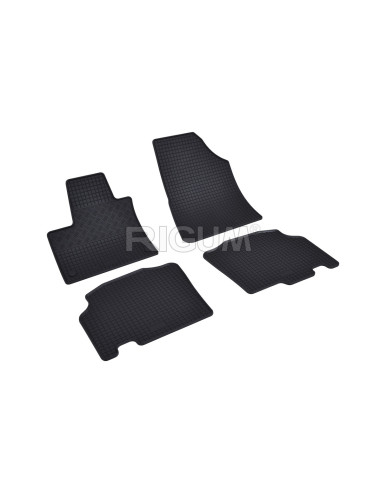 RIGUM Floor rubber mats (5 seats) Mercedes-Benz Citan II (2021-…) 