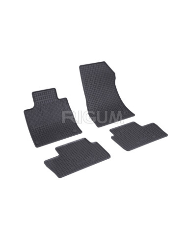 RIGUM Floor rubber mats Nissan Navara IV (D23) (2014-...) 