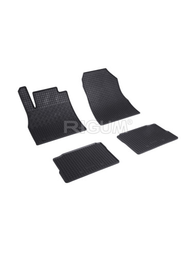 RIGUM Floor rubber mats (2nd row) Vivaro C (6 seats) (2019-…) - 904437