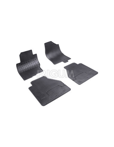 RIGUM Floor rubber mats Nissan Note I (E11) (2005-2013) 
