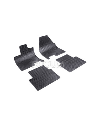 RIGUM Floor rubber mats Nissan X-Trail II (T31) (2007-2015) 