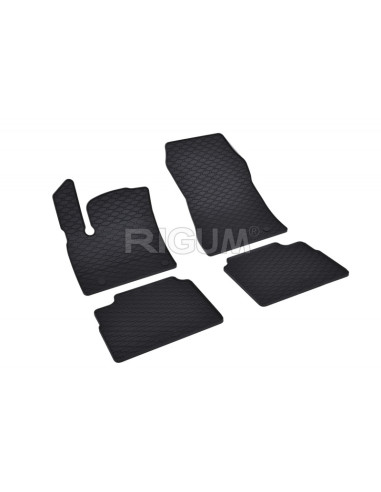 RIGUM Салонные резиновые коврики (2 места) Opel Combo D (2011-2018) 