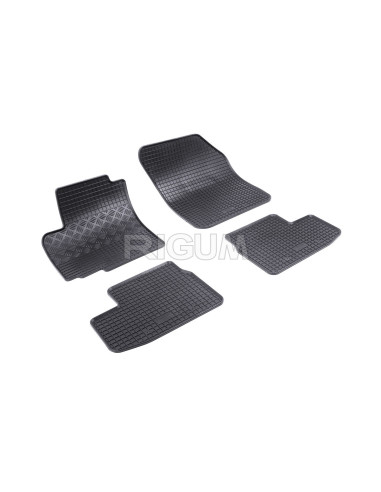 RIGUM Floor rubber mats Opel Agila B (H08) (2008-2014) 