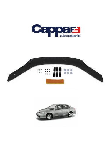 CAPPAFE Дефлектор капота Honda Civic VII (2000-2006) 