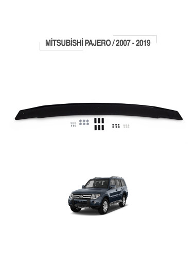 CAPPAFE Дефлектор капота Mitsubishi Pajero IV (2006-2019) 