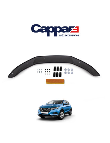 CAPPAFE Hood deflector Nissan Qashqai II (J11) (2017-2021) 
