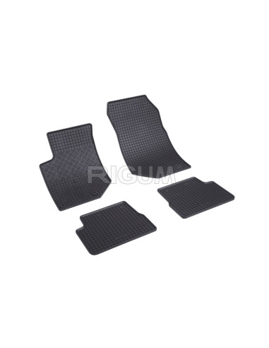 RIGUM Floor rubber mats (2/3 seats) Opel Vivaro C (2019-...) 
