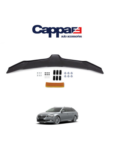CAPPAFE Дефлектор капота Skoda Superb II (B6) (2013-2015) 
