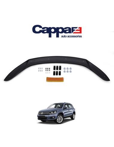 CAPPAFE Дефлектор капота Volkswagen Tiguan I (5N) (2012-2017) 