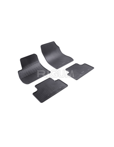 RIGUM Floor rubber mats (5 seats) Opel Zafira C (2011-2019) 
