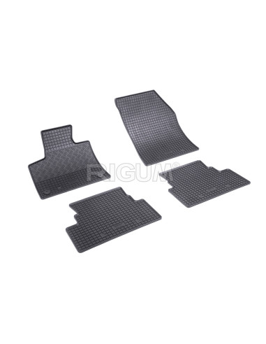 RIGUM Floor rubber mats (2 seats) Peugeot Bipper I (2008-2018) 