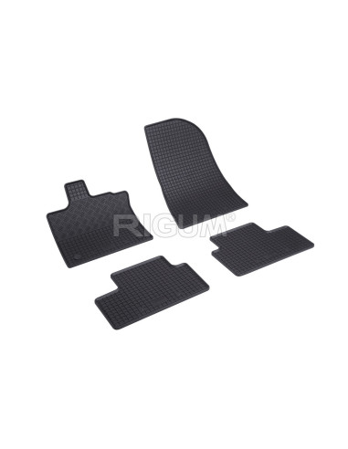 RIGUM Floor rubber mats (2 seats) Renault Kangoo II (FC/FW) (2008-2021) 