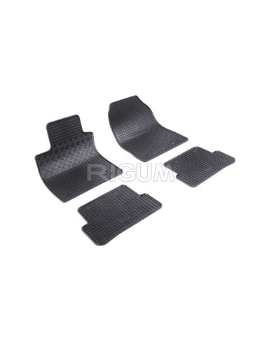 RIGUM Floor rubber mats (2 seats) Renault Kangoo Van III (2021-…) 