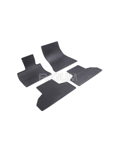 RIGUM Floor rubber mats BMW X6 II (F16) (2014-2019) 