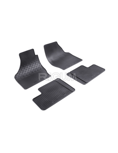 RIGUM Floor rubber mats (2 seats) (+tunnel) Toyota ProAce Verso II (2016-...) 