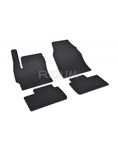 RIGUM Floor rubber mats (2 seats) Toyota ProAce City I (2019-...) 