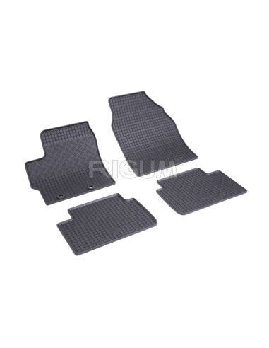 RIGUM Floor rubber mats Volkswagen Golf VI (A6) (2008-2012) 