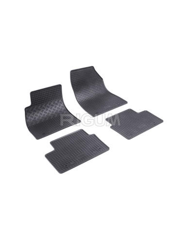 RIGUM Floor rubber mats Berlingo (5 seats) (2018-…) - 904666