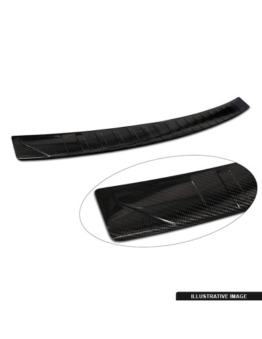 AVISA Rear bumper protector (without m-package) BMW 7 Series VI (G11/G12) (2015-…) 