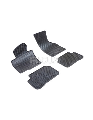 RIGUM Floor rubber mats (3 seats) Volkswagen T5 Transporter V (2003-2015) 