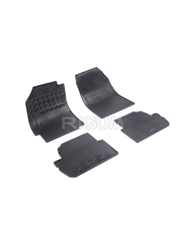 RIGUM Floor rubber mats Chevrolet Spark III (M300) (2009-2016) 