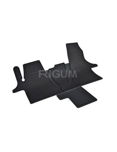 RIGUM Floor rubber mats (5 seats) Volkswagen Touran II (1T3) (2010-2015) 
