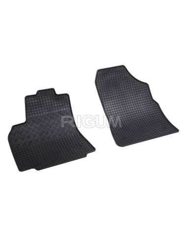 RIGUM Floor rubber mats (2 seats) Citroen Berlingo II (B9) (2008-2018) 