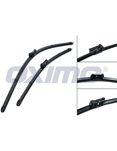 OXIMO Front wiper blades BMW 6 Series IV (G32) (2017-…) 